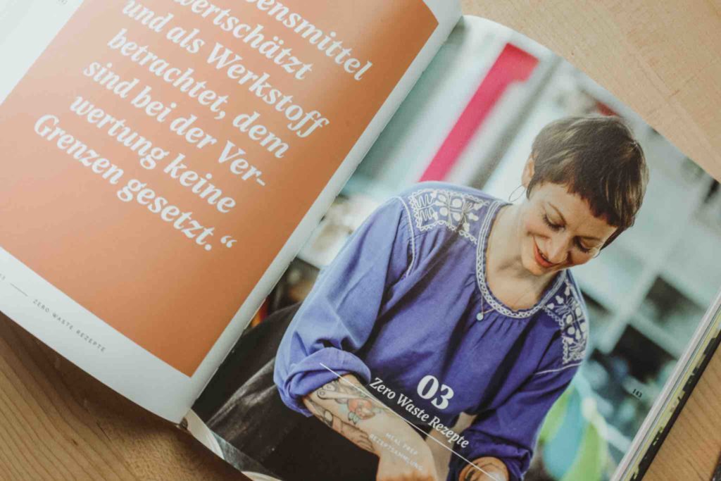 Ein Ausschnitt aus dem Buch Zero Waste Küche von Sophia Hoffmann